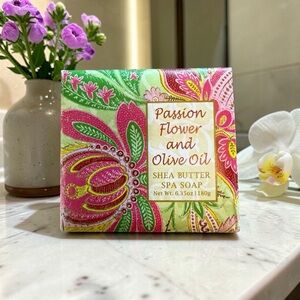 Passion Flower and Olive Oil Shea Butter Spa Soap 6.35oz